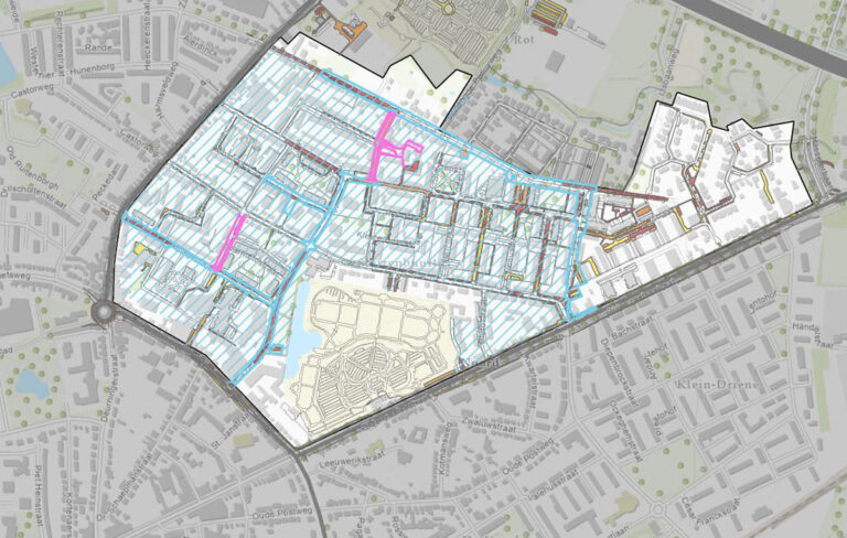 GIS kaart Proviel wijk Noord Hengelo